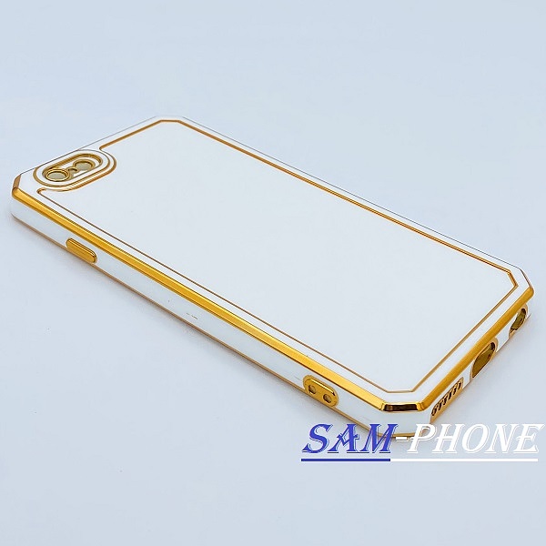 مشخصات و خرید قاب گوشی iPhone 6 - iPhone 6s آیفون طرح ژله ای مای کیس ( new face ) گلد لاین دور طلایی محافظ لنز دار رنگ سفید ، خرید قاب گوشی iPhone 6 - iPhone 6s آیفون طرح ژله ای مای کیس ( new face ) گلد لاین دور طلایی محافظ لنز دار رنگ سفید از فروشگاه سام فون ، قیمت قاب گوشی iPhone 6 - iPhone 6s آیفون طرح ژله ای مای کیس ( new face ) گلد لاین دور طلایی محافظ لنز دار رنگ سفید ، ارزانترین قیمت قاب گوشی iPhone 6 - iPhone 6s آیفون طرح ژله ای مای کیس ( new face ) گلد لاین دور طلایی محافظ لنز دار رنگ سفید