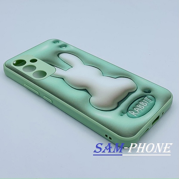 مشخصات و خرید قاب گوشی Galaxy A54 5G سامسونگ اورجینال طرح چاپ سه بعدی 3D پافر پشت گلس محافظ لنز دار فانتزی خرگوش سبز از فروشگاه سام فون ، قیمت قاب گوشی Galaxy A54 5G سامسونگ اورجینال طرح چاپ سه بعدی 3D پافر پشت گلس محافظ لنز دار فانتزی خرگوش سبز ارزانترین قیمت قاب گوشی Galaxy A54 5G سامسونگ اورجینال طرح چاپ سه بعدی 3D پافر پشت گلس محافظ لنز دار فانتزی خرگوش سبز
