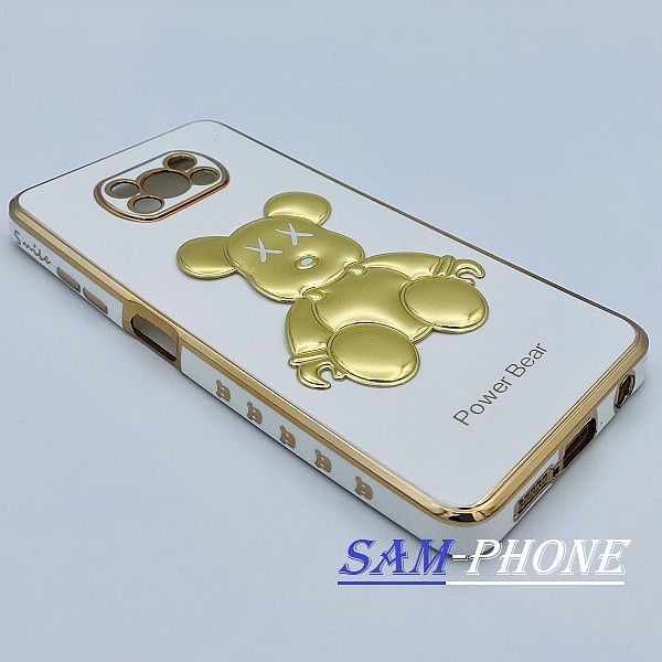 مشخصات و خرید قاب گوشی POCO X3 NFC - Poco X3 Pro شیائومی طرح ژله ای مای کیس خرس طلایی تدی برجسته POWER BEAR محافظ لنز دار سفید ، خرید قاب گوشی POCO X3 NFC - Poco X3 Pro شیائومی طرح ژله ای مای کیس خرس طلایی تدی برجسته POWER BEAR محافظ لنز دار سفید از فروشگاه سام فون ، قیمت قاب گوشی POCO X3 NFC - Poco X3 Pro شیائومی طرح ژله ای مای کیس خرس طلایی تدی برجسته POWER BEAR محافظ لنز دار سفید ، ارزانترین قیمت قاب گوشی POCO X3 NFC - Poco X3 Pro شیائومی طرح ژله ای مای کیس خرس طلایی تدی برجسته POWER BEAR محافظ لنز دار سفید