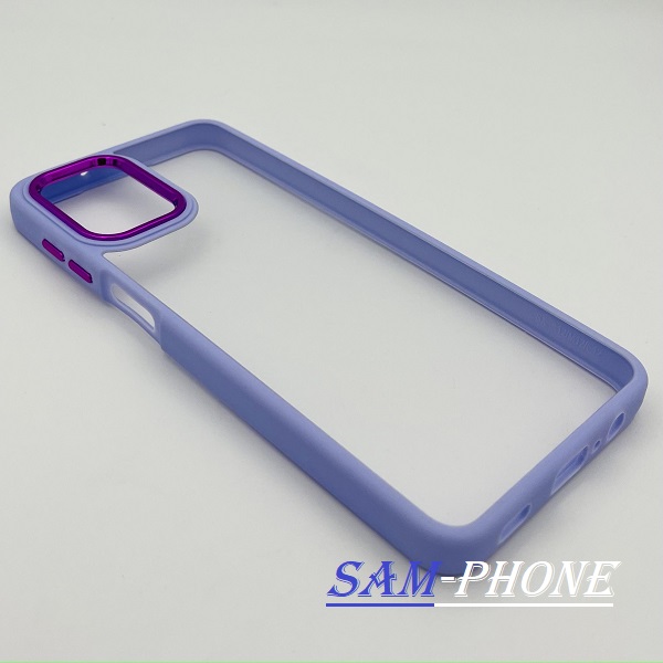 مشخصات و خرید قاب گوشی Galaxy A12 سامسونگ اورجینال متال NEW SKIN طرح پشت شیشه ای شفاف دور سیلیکونی بنفش ، خرید قاب گوشی Galaxy A12 سامسونگ اورجینال متال NEW SKIN طرح پشت شیشه ای شفاف دور سیلیکونی بنفش از فروشگاه سام فون ، قیمت قاب گوشی Galaxy A12 سامسونگ اورجینال متال NEW SKIN طرح پشت شیشه ای شفاف دور سیلیکونی بنفش، ارزانرتیم قیمت قاب گوشی Galaxy A12 سامسونگ اورجینال متال NEW SKIN طرح پشت شیشه ای شفاف دور سیلیکونی بنفش