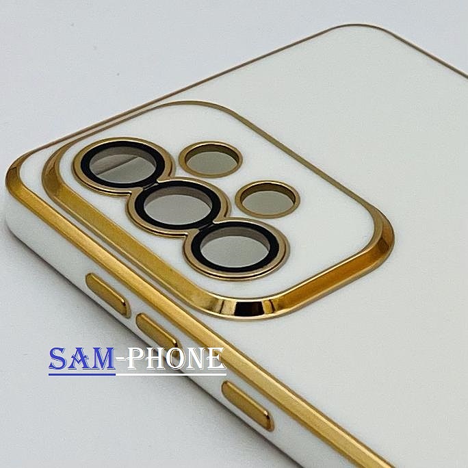 مشخصات و خرید قاب گوشی Galaxy A73 5G سامسونگ طرح ژله ای مای کیس گلد لاین دور طلایی محافظ لنز شیشه ای رنگ سفید ، خرید قاب گوشی Galaxy A73 5G سامسونگ طرح ژله ای مای کیس گلد لاین دور طلایی محافظ لنز شیشه ای رنگ سفید از فروشگاه سام فون ، قیمت قاب گوشی Galaxy A73 5G سامسونگ طرح ژله ای مای کیس گلد لاین دور طلایی محافظ لنز شیشه ای رنگ سفید ، ارزانترین قیمت قاب گوشی Galaxy A73 5G سامسونگ طرح ژله ای مای کیس گلد لاین دور طلایی محافظ لنز شیشه ای رنگ سفید