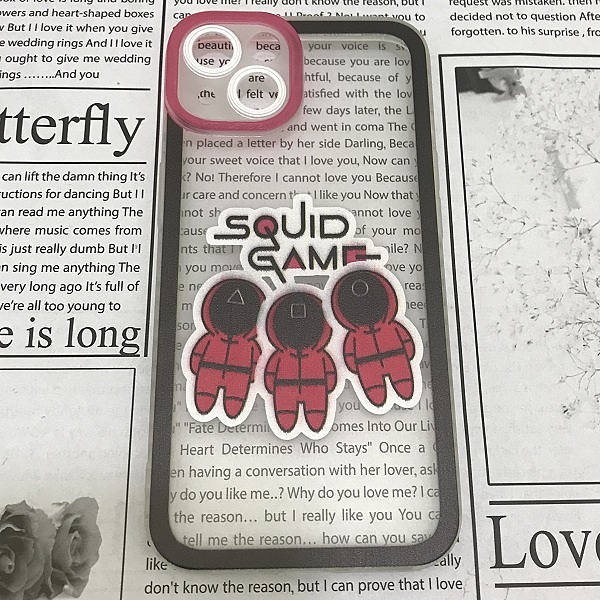مشخصات و خرید قاب گوشی Iphone 13 آیفون ژله ای طرح دار شفاف محافظ لنز دار اسکویید گیم SQUID GAME ، خرید قاب گوشی Iphone 13 آیفون ژله ای طرح دار شفاف محافظ لنز دار اسکویید گیم SQUID GAME از فروشگاه سام فون ، قیمت قاب گوشی Iphone 13 آیفون ژله ای طرح دار شفاف محافظ لنز دار اسکویید گیم SQUID GAME