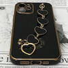 مشخصات و خرید قاب گوشی iPhone 12 آیفون طرح مای کیس گلد لاین لاکچری دستبندی زنجیری قلبی آویزدار محافظ لنز دار مشکی ، خرید قاب گوشی iPhone 12 آیفون طرح مای کیس گلد لاین لاکچری دستبندی زنجیری قلبی آویزدار محافظ لنز دار مشکی از فروشگاه سام فون ، قیمت قاب گوشی iPhone 12 آیفون طرح مای کیس گلد لاین لاکچری دستبندی زنجیری قلبی آویزدار محافظ لنز دار مشکی