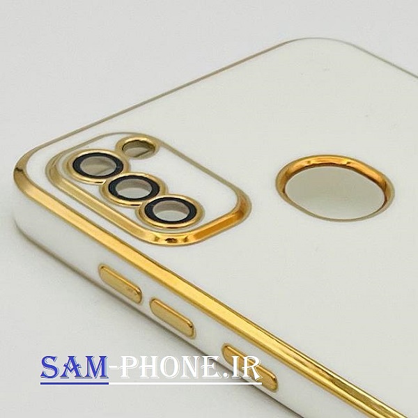 مشخصات و خرید قاب گوشی Galaxy A11 سامسونگ طرح ژله ای مای کیس گلد لاین دور طلایی محافظ لنز شیشه ای رنگ سفید ، خرید قاب گوشی Galaxy A11 سامسونگ طرح ژله ای مای کیس گلد لاین دور طلایی محافظ لنز شیشه ای رنگ سفید از فروشگاه سام فون ، قیمت قاب گوشی Galaxy A11 سامسونگ طرح ژله ای مای کیس گلد لاین دور طلایی محافظ لنز شیشه ای رنگ سفید ارزانترین قیمت قاب گوشی Galaxy A11 سامسونگ طرح ژله ای مای کیس گلد لاین دور طلایی محافظ لنز شیشه ای رنگ سفید