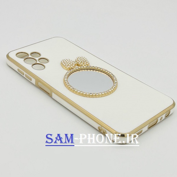 مشخصات و خرید قاب گوشی Galaxy A13 4G سامسونگ مای کیس گلد لاین دور طلایی محافظ لنز دار آینه ای پاپیونی نگیندار سفید ، خرید قاب گوشی Galaxy A13 4G سامسونگ مای کیس گلد لاین دور طلایی محافظ لنز دار آینه ای پاپیونی نگیندار سفید از فروشگاه سام فون ، قیمت قاب گوشی Galaxy A13 4G سامسونگ مای کیس گلد لاین دور طلایی محافظ لنز دار آینه ای پاپیونی نگیندار سفید ، ارزانترین قیمت قاب گوشی Galaxy A13 4G سامسونگ مای کیس گلد لاین دور طلایی محافظ لنز دار آینه ای پاپیونی نگیندار سفید