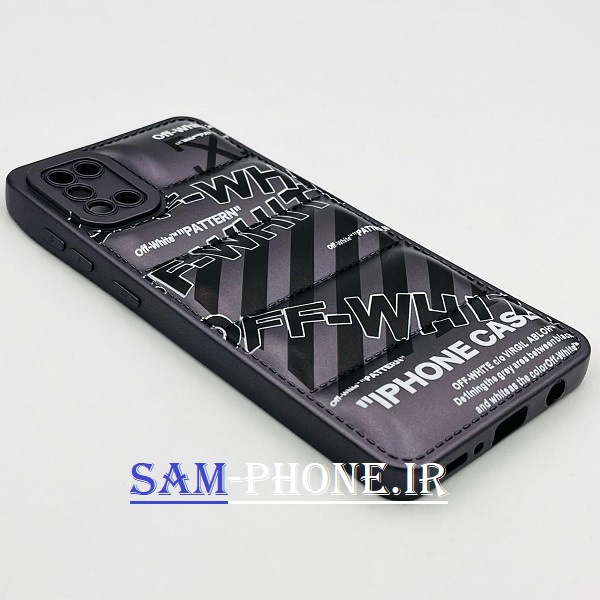 قاب گوشی Galaxy A31 سامسونگ سیلیکون ژله ای پافر PC زیر بسته محافظ لنز دار طرح فانتزی رنگ بنفش کد 47