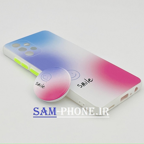 قاب گوشی Galaxy A32 4G سامسونگ طرح لبخند Smile پاپ سوکت دار کد 108