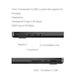 لپ تاپ 14.2 اینچی اپل مدل MacBook Pro MJ3E4 2025 LLA-M5-32GB RAM-1TB SSD