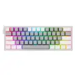کیبورد گیمینگ ردراگون مدل K617 FIZZ، سوییچ مکانیکال قرمز، Tenkeyless، نورپردازی RGB