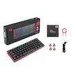 کیبورد گیمینگ ردراگون مدل K617 FIZZ، سوییچ مکانیکال قرمز، Tenkeyless، نورپردازی RGB