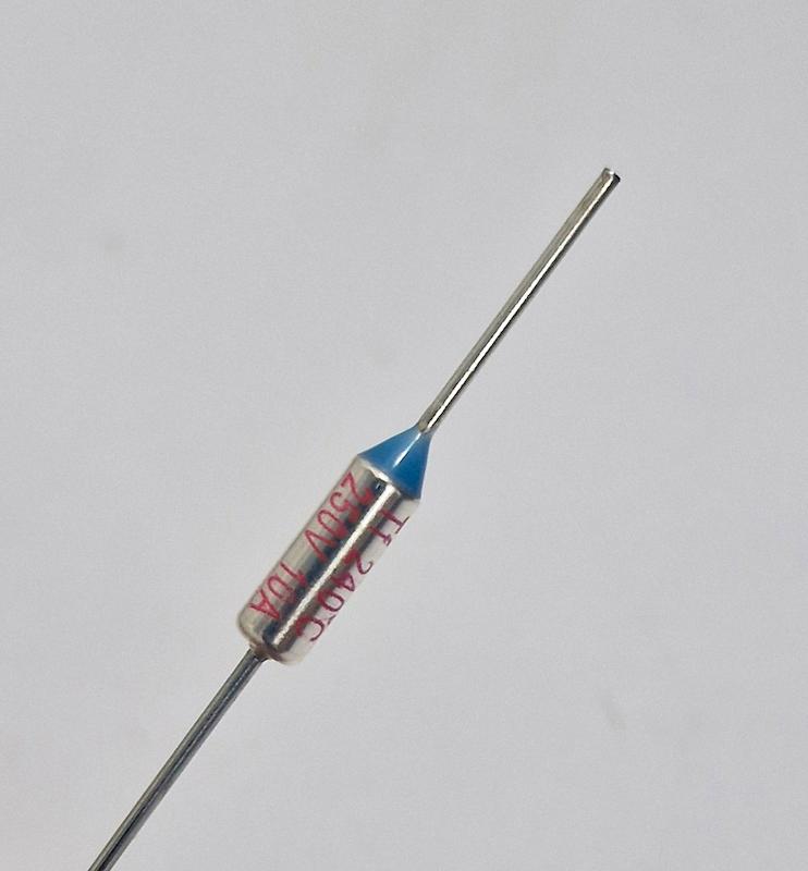 فیوز حرارتی 240 درجه 10A 250V (ترموفیوز 240 درجه)