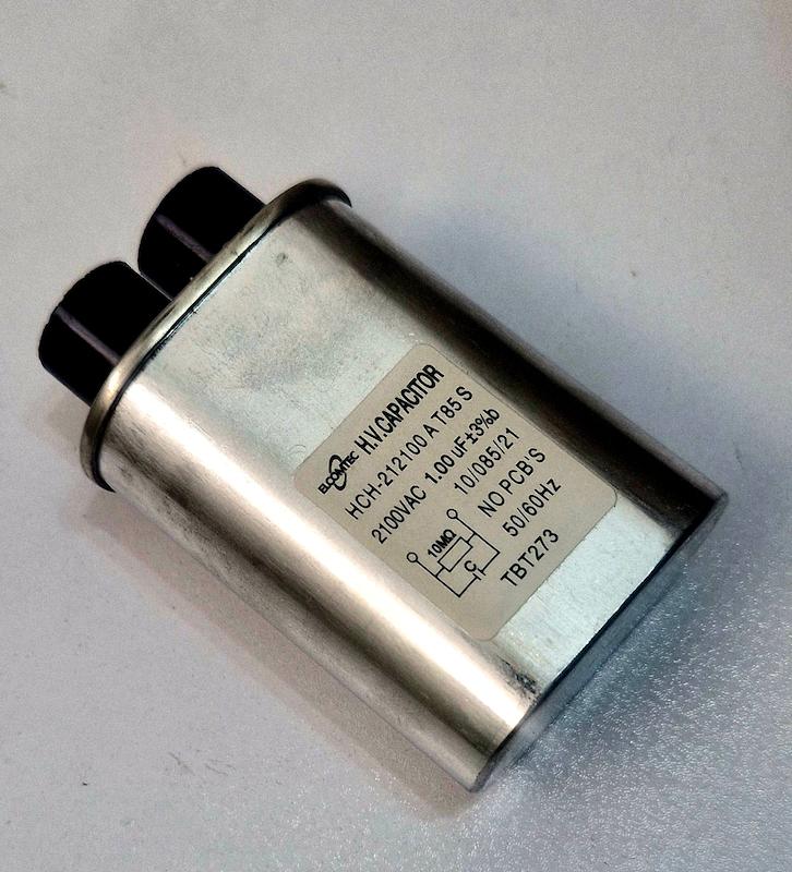 خازن ولتاژ بالای مایکروویو 1.00µF 2100VAC (خازن مدار ولتاژ بالای مایکروویو) 