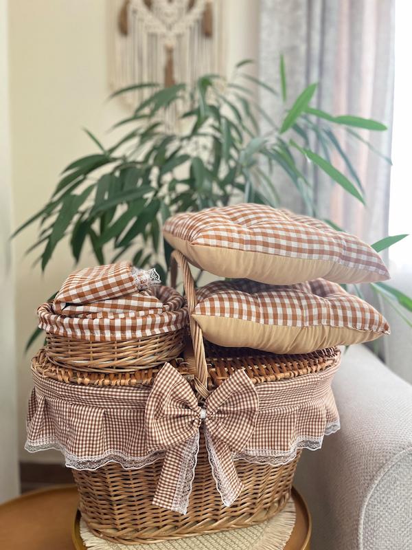 ست پیکنیک قهوه ای