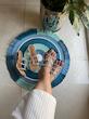 صندل نگینی وارداتی خجسته پاشنه ۶ شیشه ای 