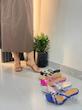 صندل رکابی پاشنه ۶ شیشه ای 