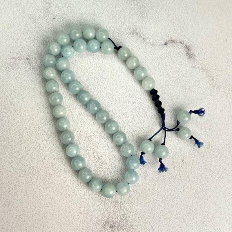 تسبیح آکوامارین 