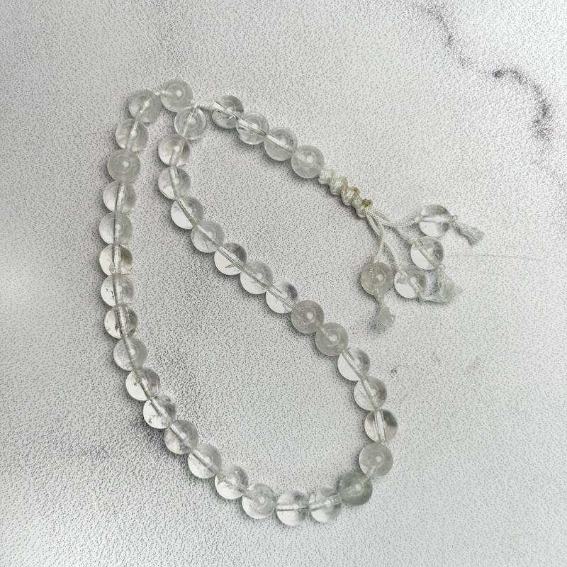 تسبیح کوارتز شفاف