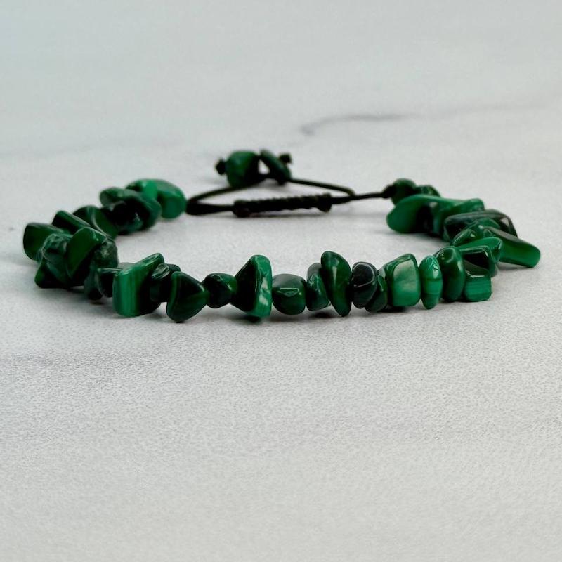 دستبند چیپسی مالاکیت