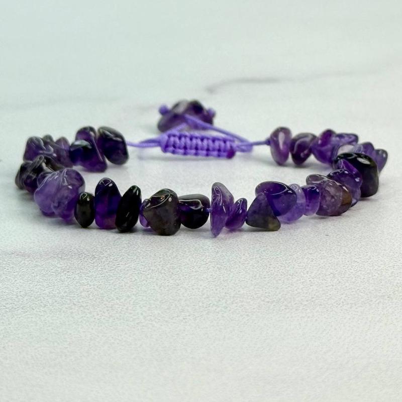 دستبند چیپسی آمیتیست