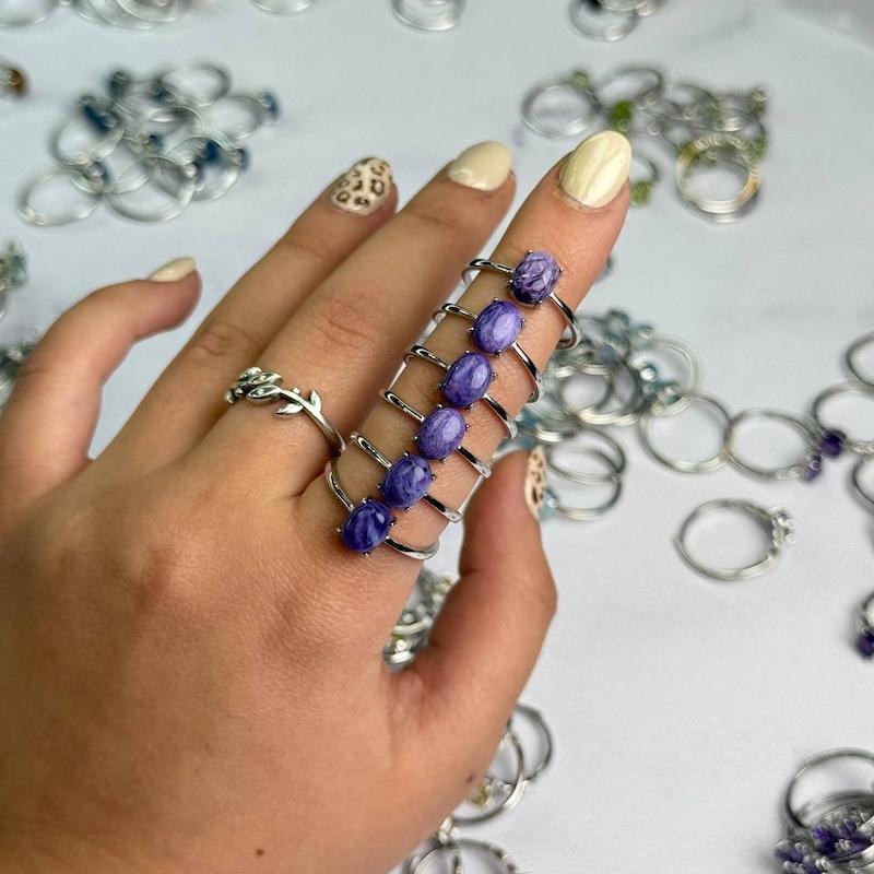 انگشتر نقره چاروییت