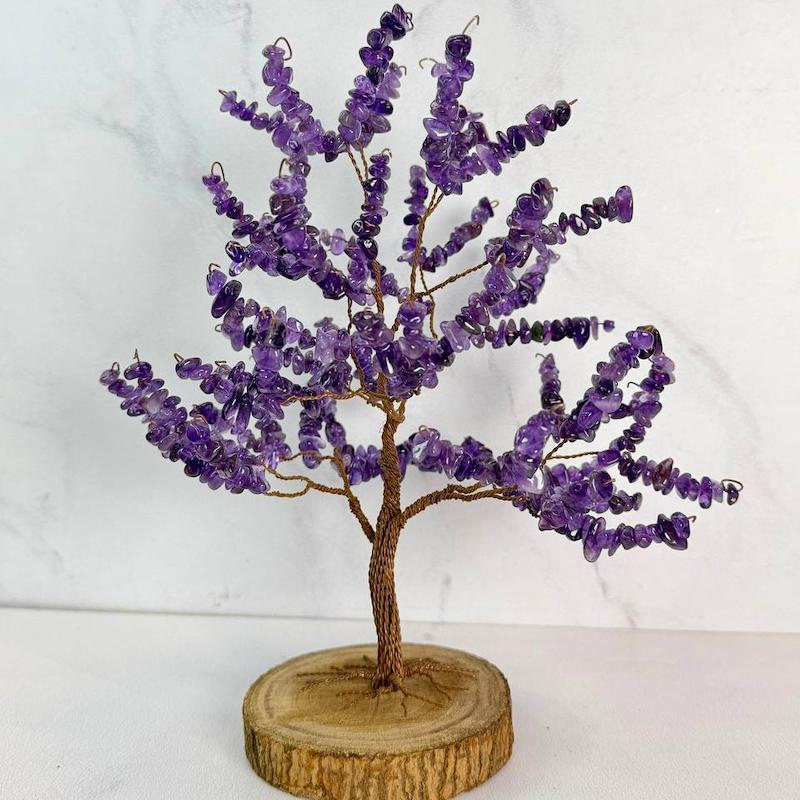 درختچه سنگ طبیعی آمیتیست