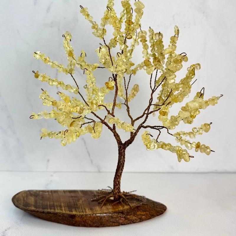 درختچه سنگ طبیعی سیترین