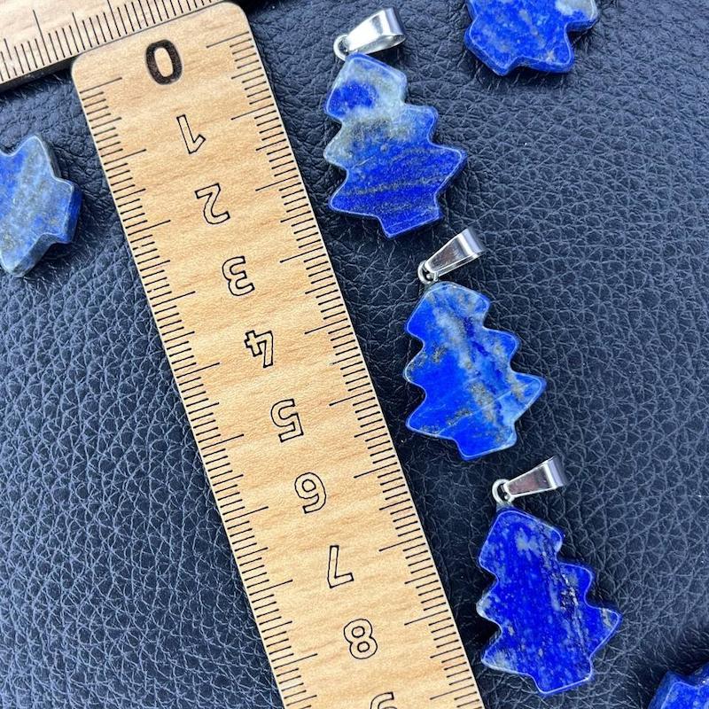 آویز درخت کاج سنگ لاجورد