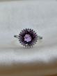 انگشتر نقره زنانه آمیتیست