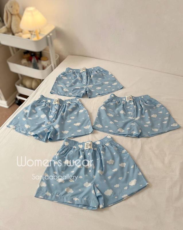 ست تاپ شلوارک ابری ☁️🫧✨