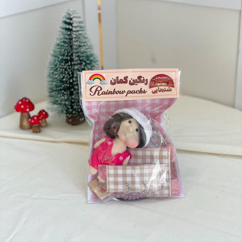 پک رنگین کمان صورتی 