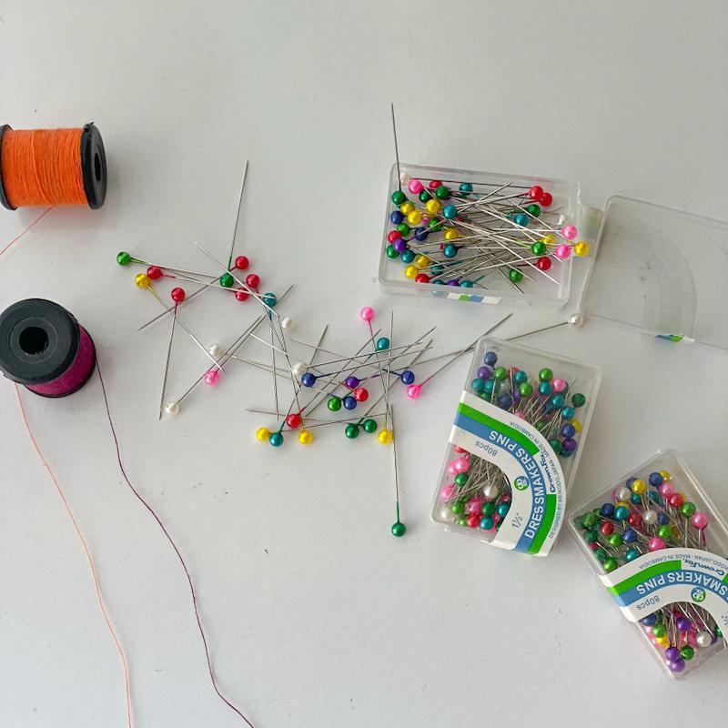 سوزن ته گرد رنگی