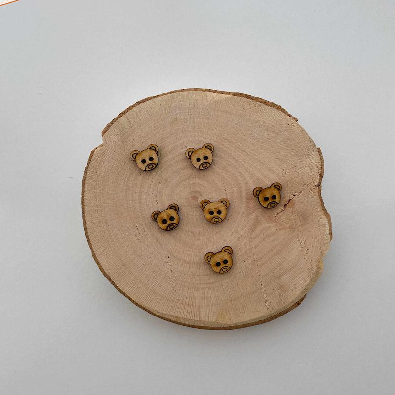 دکمه خرسی کوچک