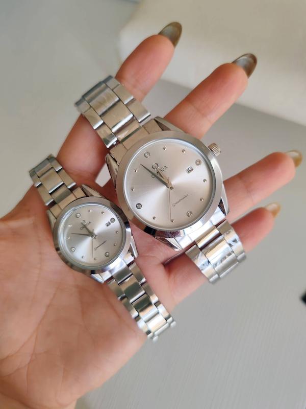 امگا صفحه نقره ای 