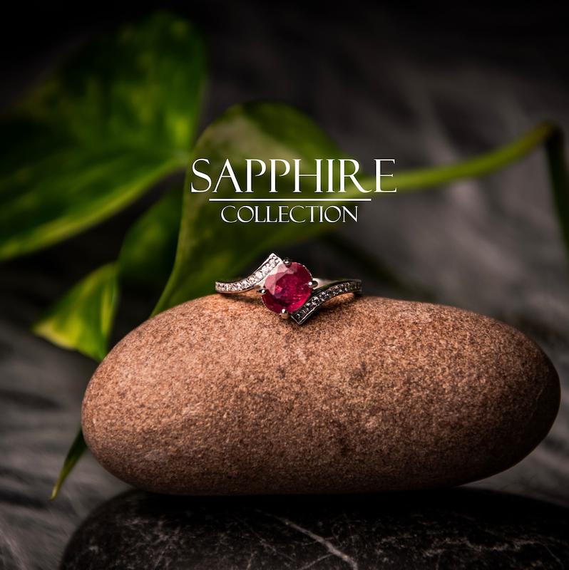 انگشتر یاقوت سرخ زنانه