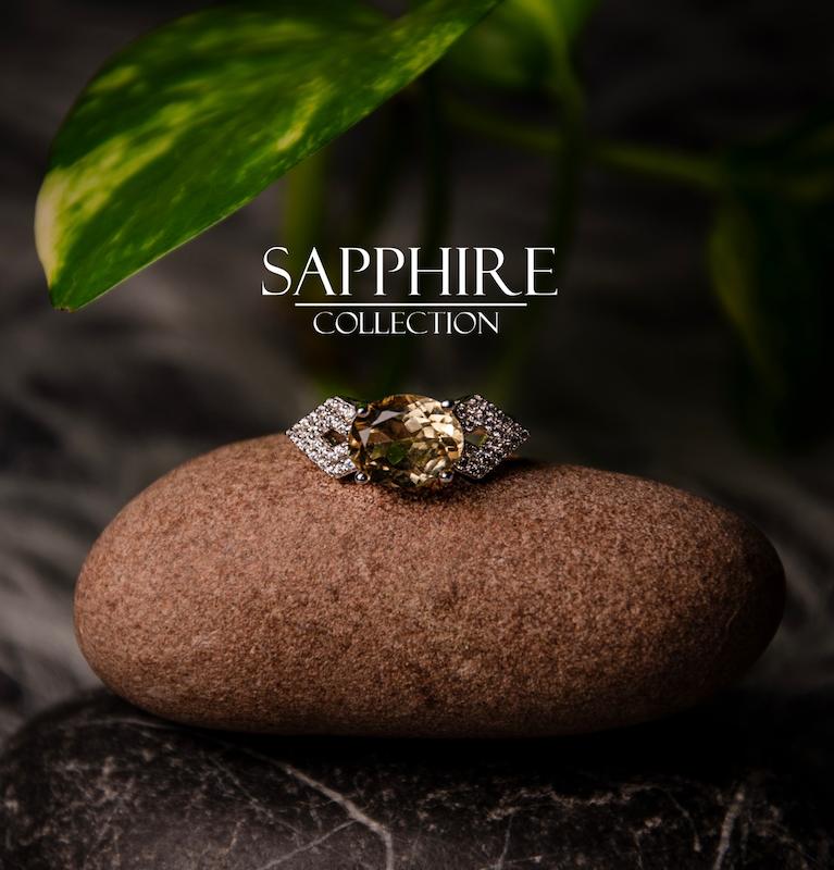 انگشتر سیترین زنانه