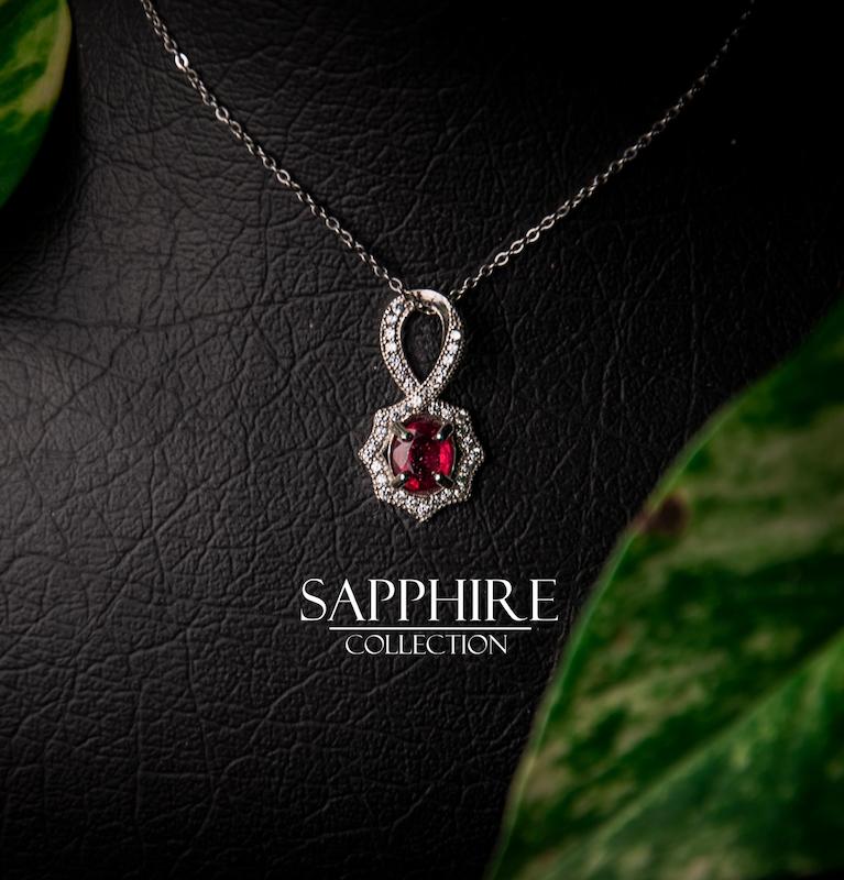 گردنبند یاقوت سرخ