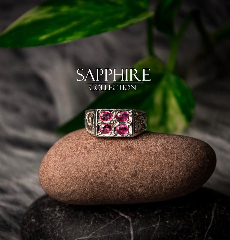 انگشتر یاقوت مردانه