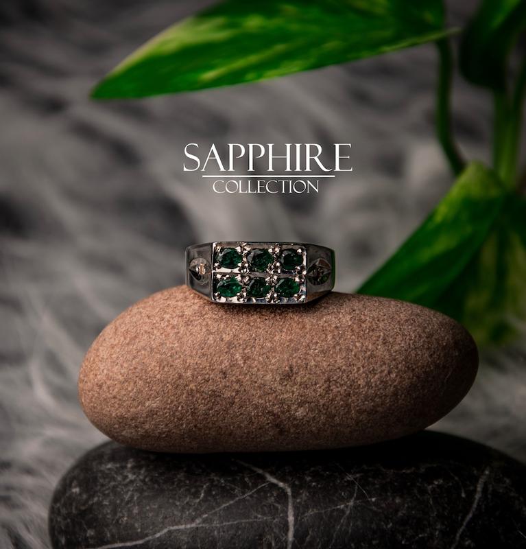 انگشتر زمرد مردانه