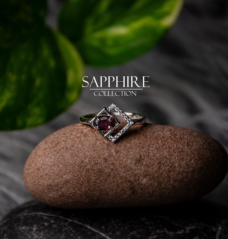 انگشتر گارنت زنانه