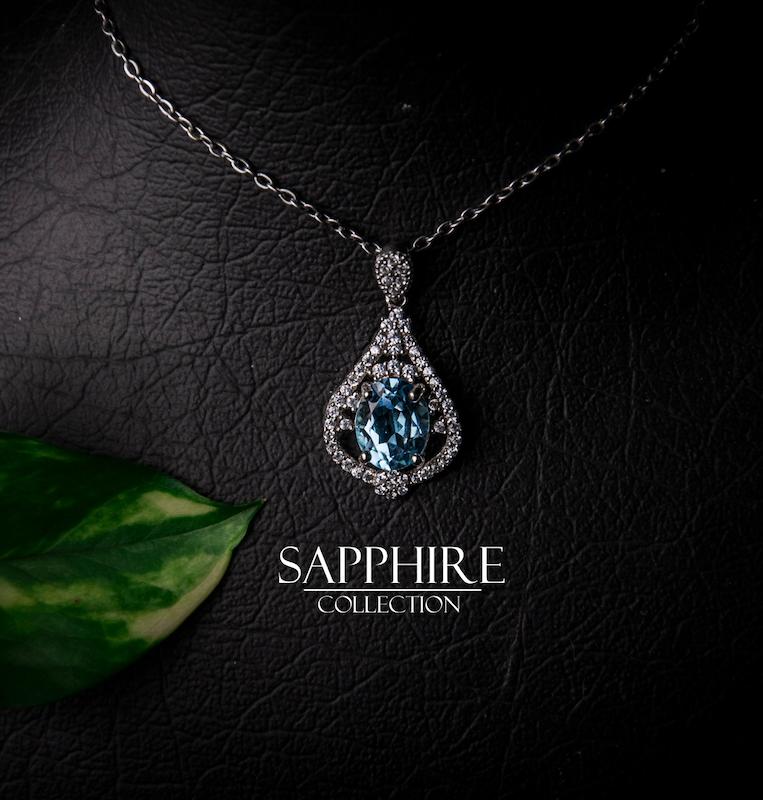 گردنبند توپاز زنانه