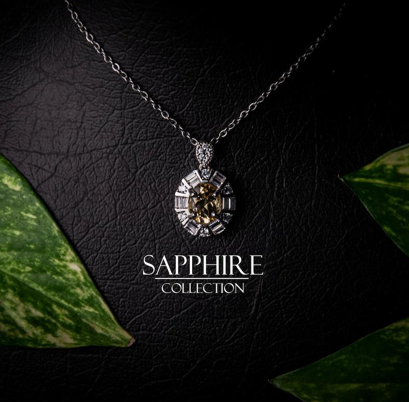 گردنبند سیترین زنانه