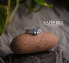 حلقه توپاز زنانه