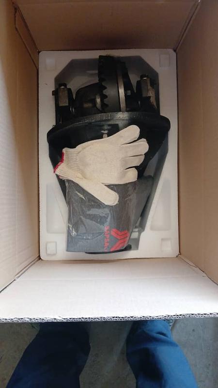 دیفرانسیل کله گاوی نیسان ساپسا ۷*۳۹ بنزینی