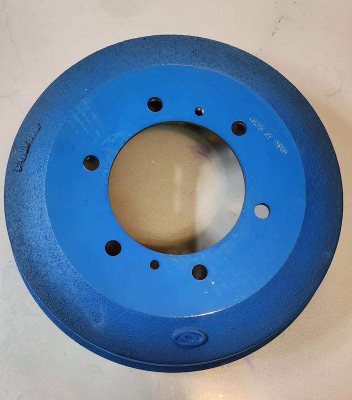 کاسه چرخ عقب مگاموتور اصلی آبی رنگ 