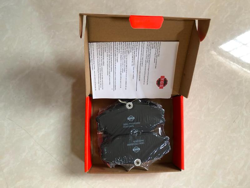 لنت ای بی اس  چرخ جلو نیسان  دیسکی  YGS  VITON
