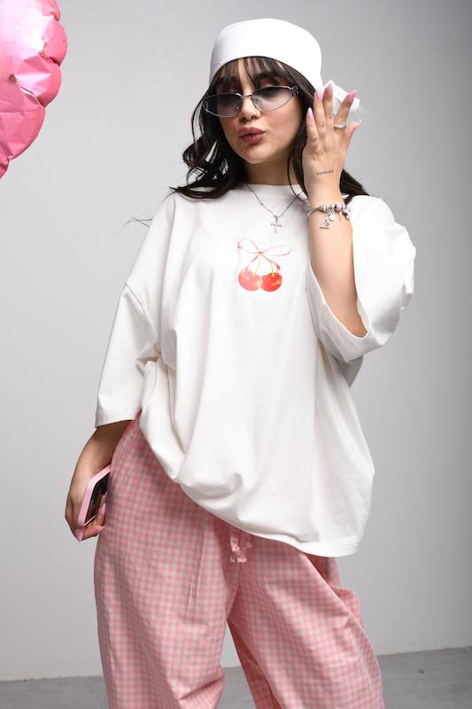 تیشرت باکسی چری