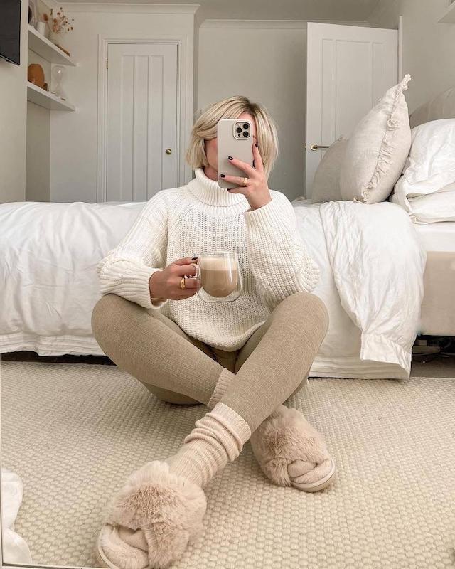 جوراب پشمی coco