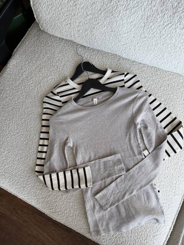 تیشرت آستین‌دار (H&M) D4