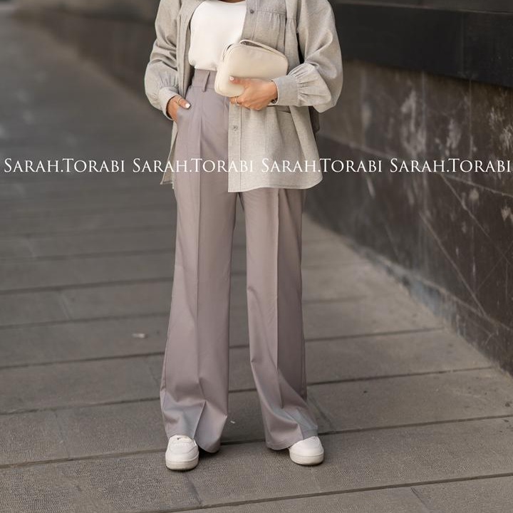 شلوار طوسی