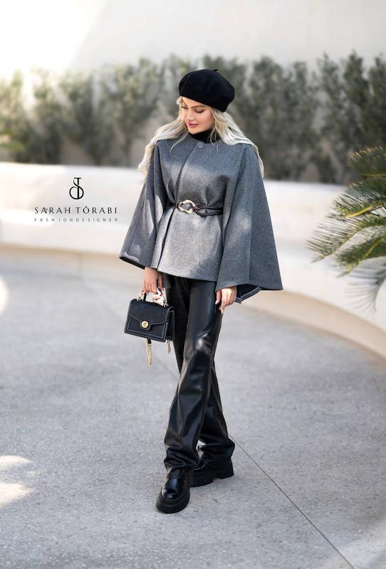 پانچو gray